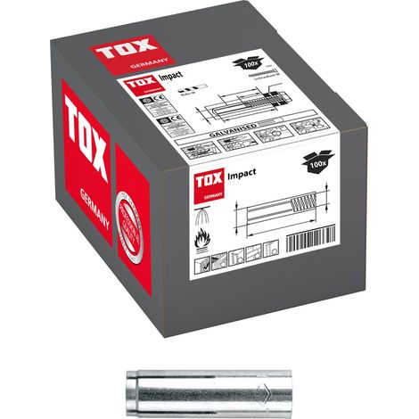 Cheville à frapper Impact M8x30 mm UE 100 pieces (1/4)