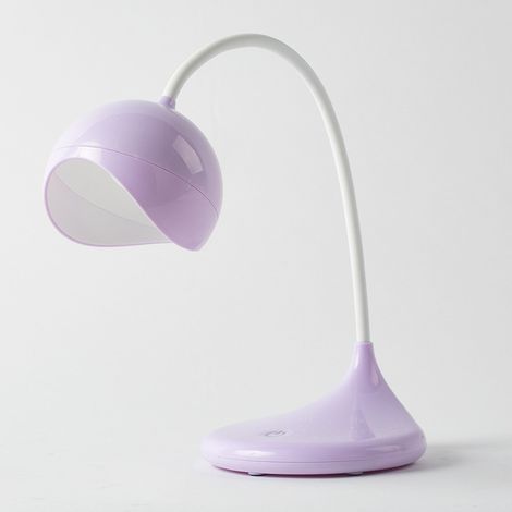 Étudiant bureau LED lampe de nuit rechargeable économie d'énergie Protection des yeux étude lampe de lecture violet (1/4)