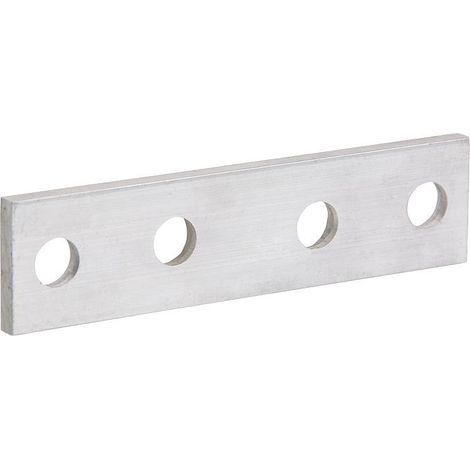 Plat de connexion pour rail profilé aluminium 30 x120 mm