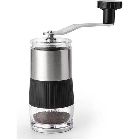 Molinillo de café manual – Molinillo de café – Ajustable – Portátil – Para acampar y viajar (1/5)