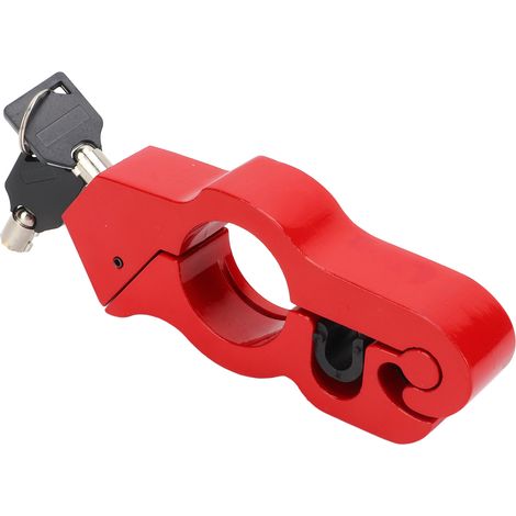 Wetterfestes Motorradlenkerschloss aus Aluminiumlegierung, Diebstahlsicherung, sicheres Griffschloss für Roller und Quads. (1/5)