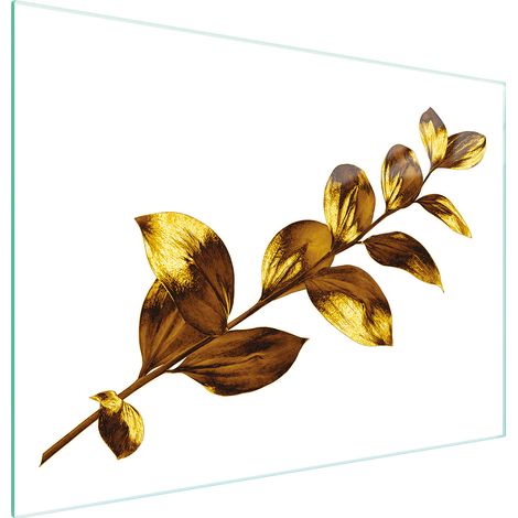 Glasschneidebrett 30x22 Gold