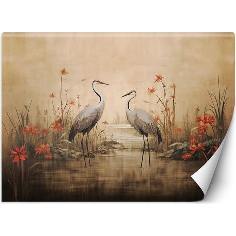 Wallpaper, Cranes by the lake - 368x254 (1/5)