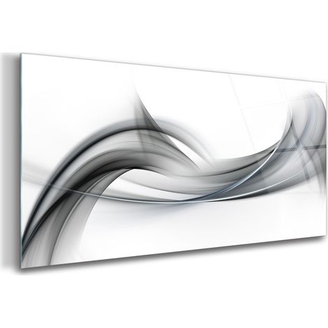 Tableau sur verre – 100 x 50 cm - Tableau mural décoratif - Verre Décorative - Art Moderne (1/5)