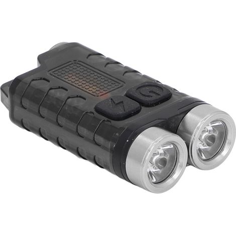 Mini lampe torche porte-clés puissante à LED, lumière rouge, UV et bleue, 900 lm, rechargeable, petite, 12 modes, étanche IP65, aimant arrière V3 (1/5)
