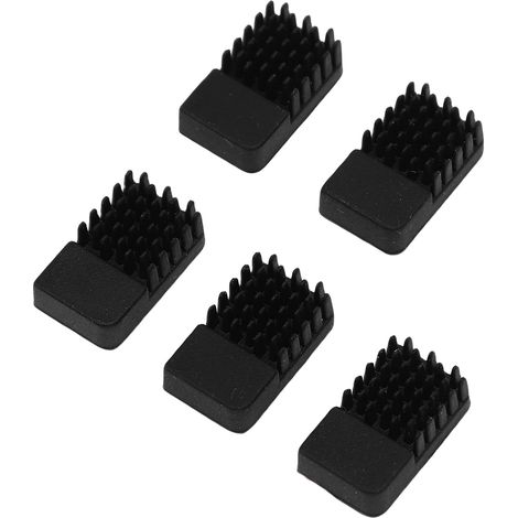 Lot de 5 brosses nettoyantes buse imprimante 3D compatibles Elegoo Centauri Carbon silicone souple noir (1/5)