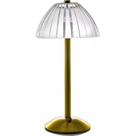 Wireless dimmable LED desk lamp with battery, 3 light colours, bedside lamp for living room and bedroom (1/4)