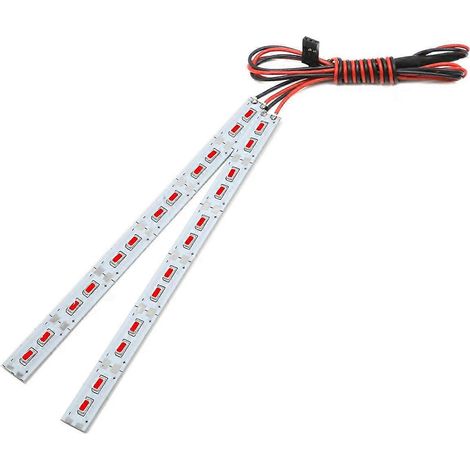 Chassis-LED-Streifen 6V für 1/10 1/8 RC-Cars und Crawler, Rot
