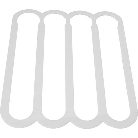 Support mural pour capsules compatible avec les dosettes VertuoLine, montage vertical ou horizontal, blanc. (1/5)