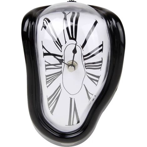 Sollbry Reloj de pared estilo Dalí con reloj de fusión (Melt Clock) (1/4)