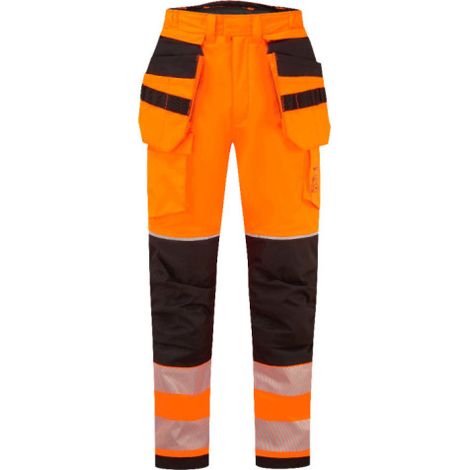 Pantalón de Invierno PW3 FR Modaflame Rain+ Hi-Vis / Naranja Negro / S (1/2)