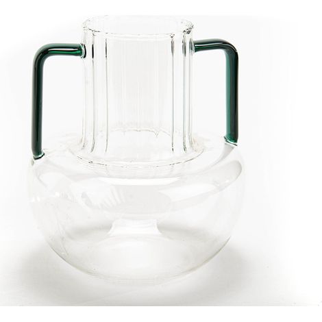 Amadeus - Vase Anses Vintage Emeraude 16 cm (1/2)