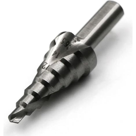 4–16,5 mm Stufenbohrer, Hochgeschwindigkeitsstahl-Spiralbohrer, Multifunktions-Reibahle, praktisches Holzbearbeitungs-Metallmesser, Lochöffner, 1 Stück (1/5)