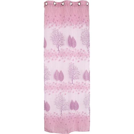 Fenêtre De La Porte Feuille Floral Voile Cortina Jacquard Rideau Drapé De Pourpre Cantonnière (1/5)