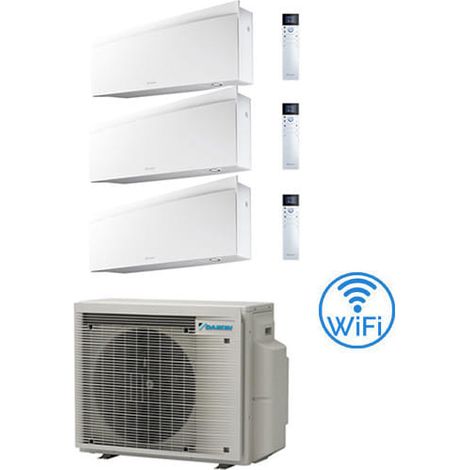 Daikin EMURA Trial Split Inverter 9000 + 12000 + 12000 BTU Klimaanlage mit EU 3MXM68A9 Klasse A+++/A++ NEU 2024
