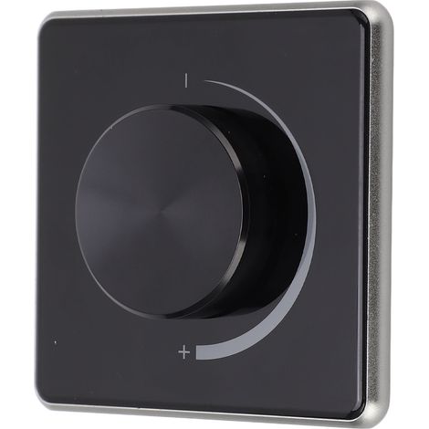 Variateur rotatif numérique sans fil, interrupteur LED à gradation fluide, compatible ampoule 150W, contrôle à distance, réglage d'intensité précis (1/5)