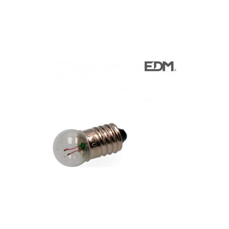 Bombilla esférica 3.5v e-10 EDM