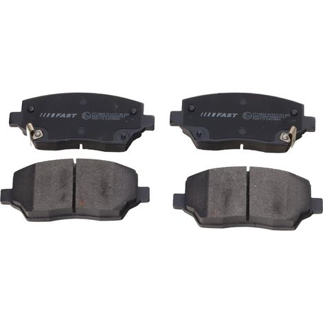 Plaquettes de frein avant FT14602 Fast SANS capteur