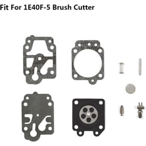 Neues Vergaser-Reparaturset für Rasenmäher, Freischneider, Kettensägen – Rasenmähervergaser 1E40F-5