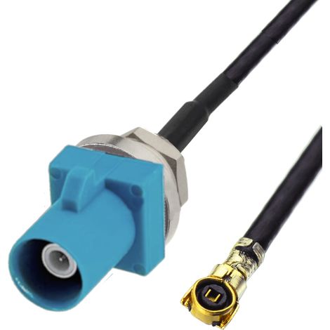 Cavo di prolunga con spina Fakra Code-Z / presa UFL da 30 cm