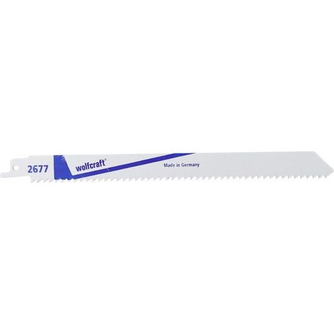 Wolfcraft Säbelsägeblatt 210 mm Bi-Metall Sägeblatt (1/4)