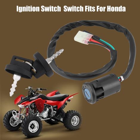 Commutateur de démarrage à clé compatible Honda TRX400EX TRX 400EX (1/5)