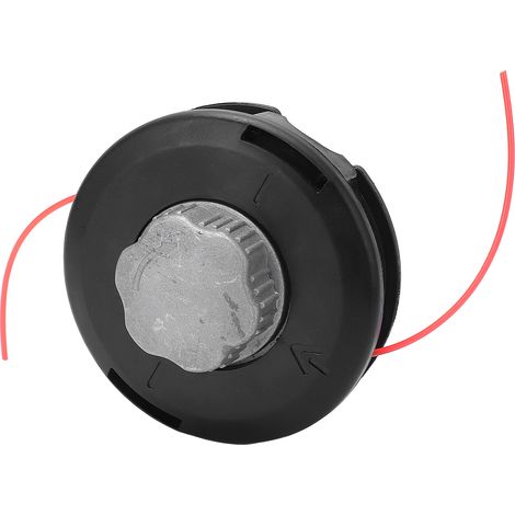 Tête de coupe-bordures en aluminium et plastique, filetage interne M10 x 1,25, accessoires pour tondeuse à gazon, compatible avec les débroussailleuses de jardin et d'agriculture de type 2 (1/5)