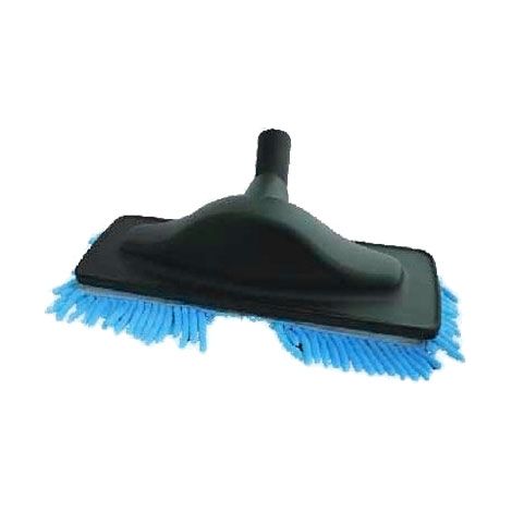 Brosse rasta mop microfibre - spéciale parquet - couleur au choix - bleu