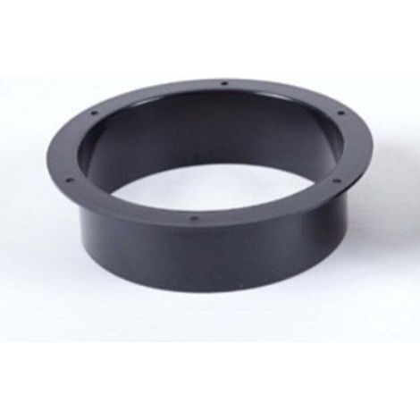 Pack de trois Ø 150mm Bride de Fixation Murale - Raccord de Conduit de Ventilation en ABS- Connecteur/Adaptateur pour Tuyau de Ventilation (1/4)