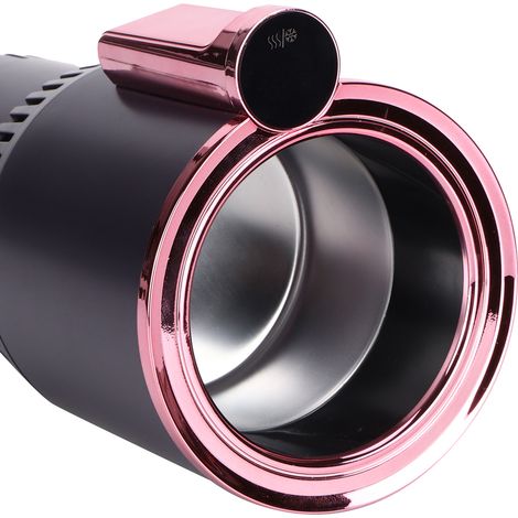 Portavasos portátil para coche con calefacción y refrigeración – ABS + aleación de aluminio – oro rosa – 114,5 x 74 x 166 mm – 12 V/36 W – rango de temperatura 2 °C–70 °C – nivel de ruido 40 dB (1/5)