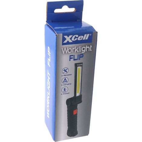 XCell 144964 Work Flip LED Arbeitsleuchte akkubetrieben 400 lm, 85 lm (1/5)