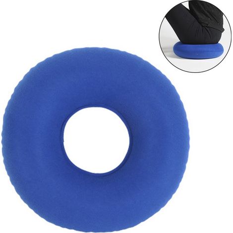 Coussin gonflable bleu foncé (1/5)