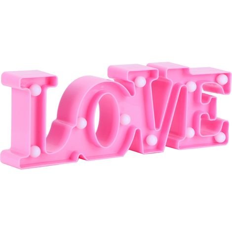 Innovatives, stimmungsvolles rosa LED-Nachtlicht für Heiratsanträge, Liebesgeständnisse und Jahrestage. (1/5)