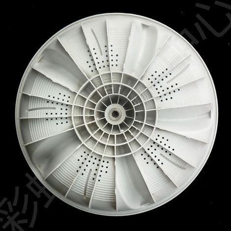 Originalteile für 11-Zahn-Turbine für Haier-Vollwaschmaschinen (Riemenscheibe, Waschtrommel, Drehteller, Turbinenfuß).