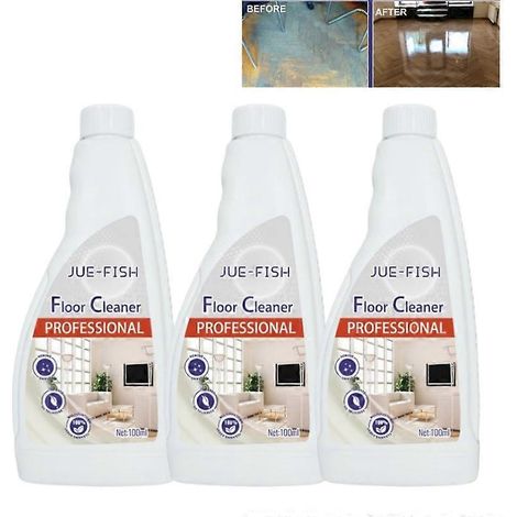 Lot de 3 nettoyants pour sols compatibles avec tous les robots aspirateurs et laveurs de sols Roborock et Omo Joint. (1/5)