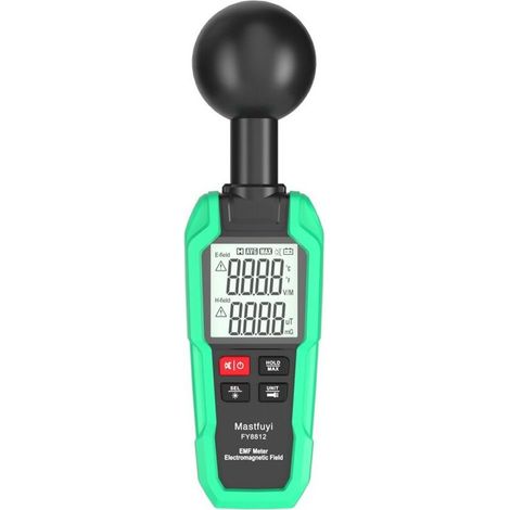 EMF Compteur Geiger DéTecteur de Rayonnement NucléAire DosimèTre de Rayonnement DéTecteur de Rayonnement à Onde éLectromagnéTique,de (1/5)
