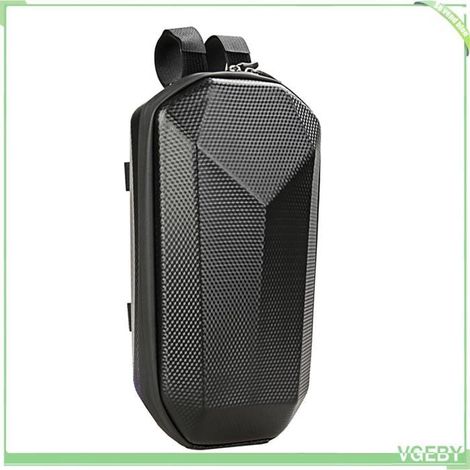 Fafeicy sac de scooter Sac de guidon de Scooter, sac de rangement étanche à coque rigide EVA pour vélo pliant, Scooter Noir YA303 (1/5)