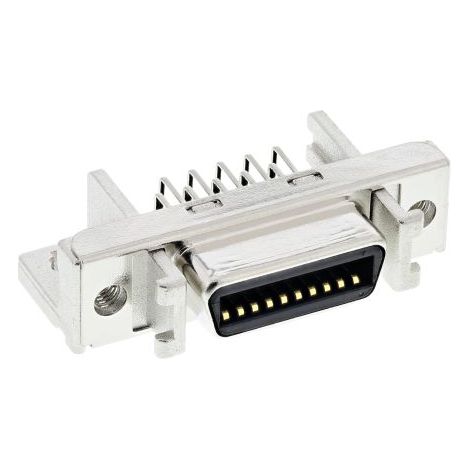 Connecteur Sub-D Femelle 3M 20 voies Traversant Angle droit ( Prix pour 1 )