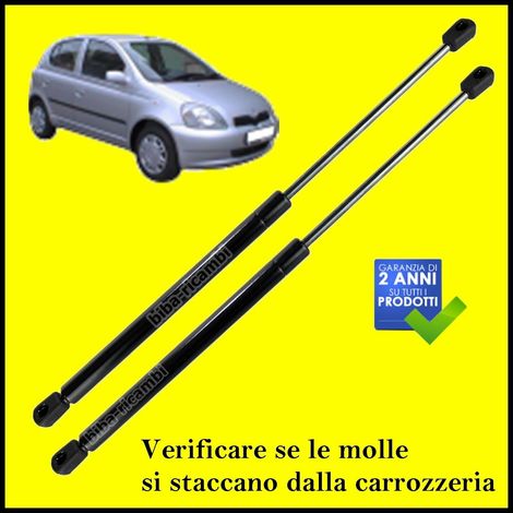 Ammortizzatori molle a gas pistoni pistoncini portellone toyota yaris (sStaffe)