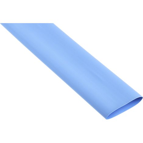 Gaine thermorétractable RS PRO, Dia. 25.4mm Bleu rétreint 2:1, 1.2m ( Prix pour Paquet de 5 )