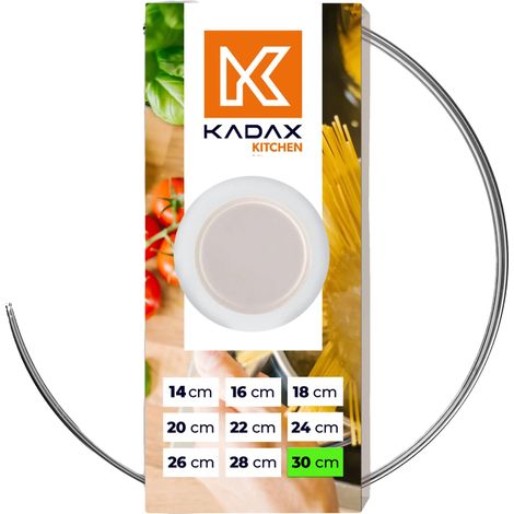 Tapa de vidrio, material resistente al calor, 30 cm de diámetro, compatible con diversos utensilios de cocina, conserva el sabor y el aroma, certificado CE/UE. (1/5)