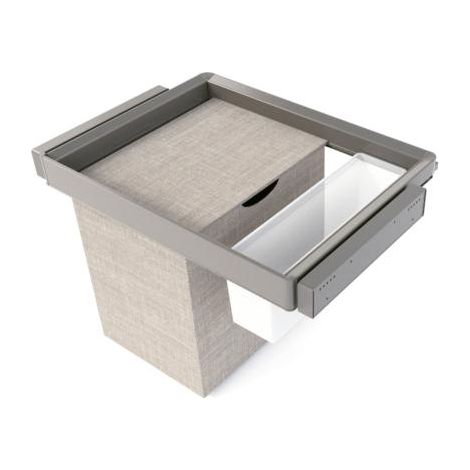 Emuca Kit Quartz rangement titane pour placard (1/5)