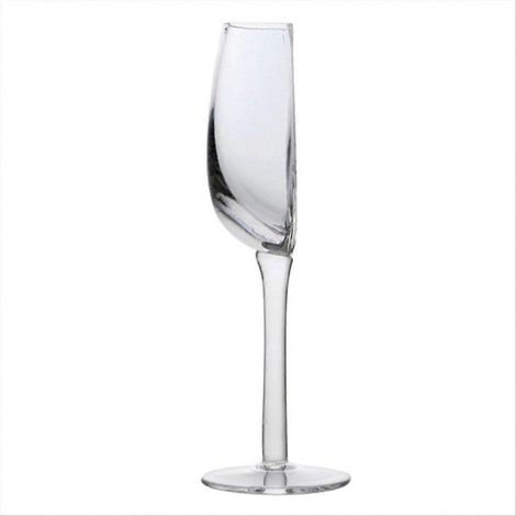 Verres à vin originaux en forme de demi-verre à vin, verres en cristal portables et polyvalents, style vintage. (1/5)