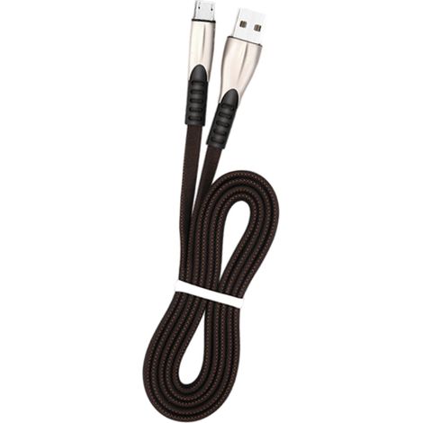 Câble de chargement et de données en nylon tissé de type C 3A (0,5 m, 1 m, 2 m, 3 m) pour téléphone Samsung et Huawei (1/4)
