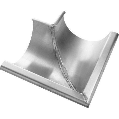 Wentzel pièce d'angle extérieur en zinc m37 300x300x08mm