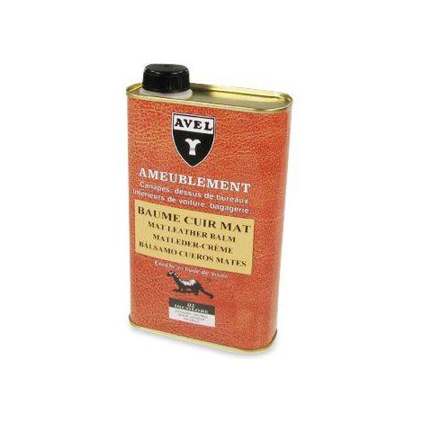 Baume Entretien Cuir Mat, 500 ml INCOLORE