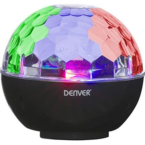 Denver Electronics BTL-65 6W Black - Altoparlanti Bluetooth portatili (6 W, senza fili e con cavo, 10 m, nero, digitale, per tablet/smartphone) (1/5)