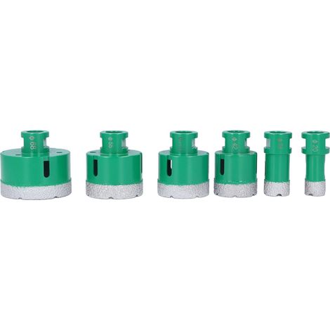 6-teiliges Diamant-Lochsägen-Bohrer-Set M14 für Glas, Fliesen und Marmor (1/5)