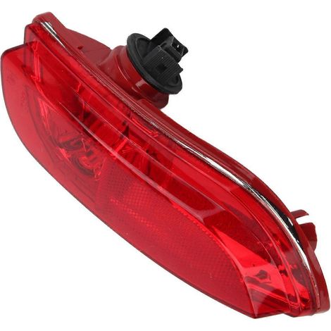 Feu antibrouillard arrière gauche 6350HA, boîtier rouge, pièce détachée pour Peugeot 206+ 2009–2012