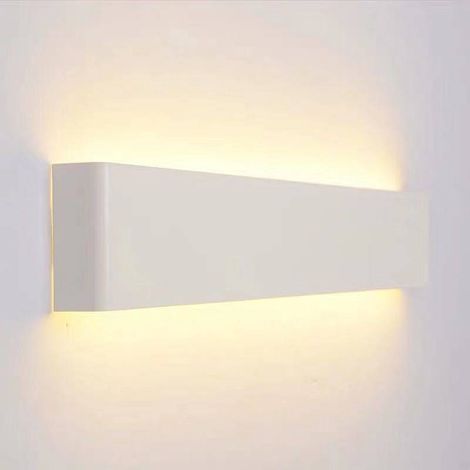 Aplique De Pared LED Nórdico "SILEA" 19W 1800 Lumens - Blanco
